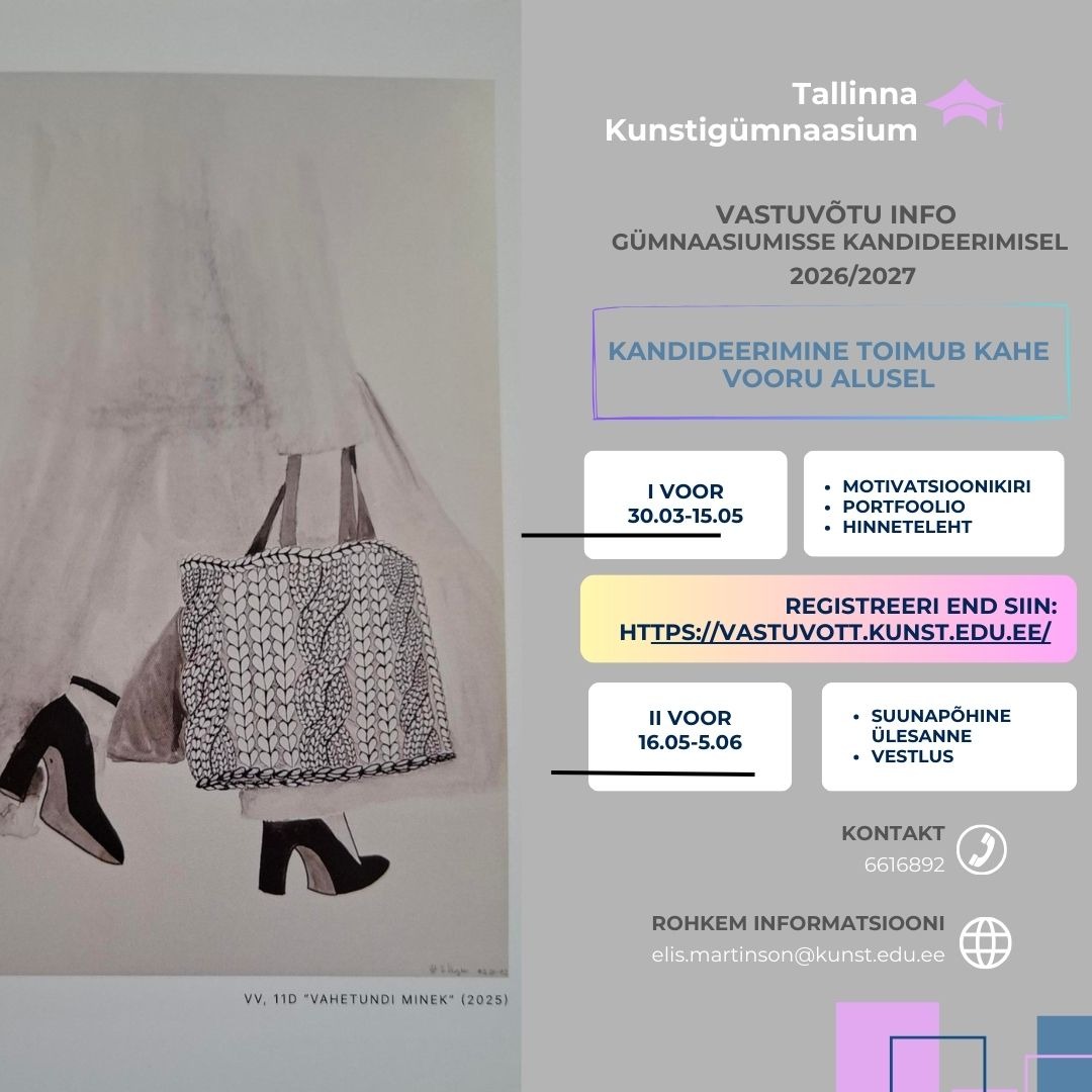 Vastuvõtu 2026 poster