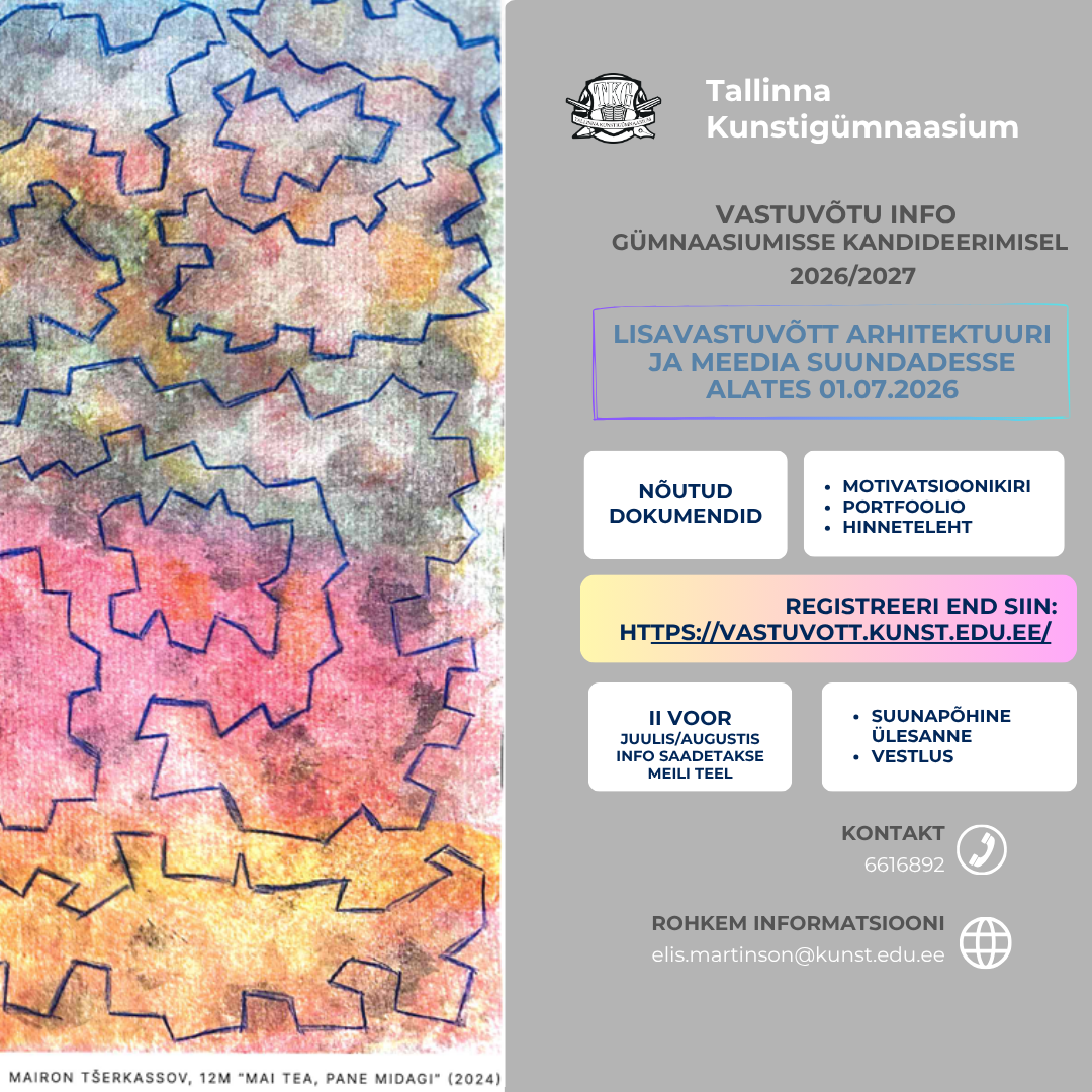 Lisavastuvõtu 2026 poster